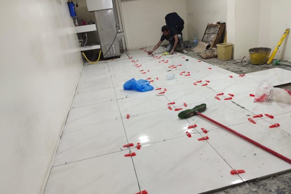 Tiles work